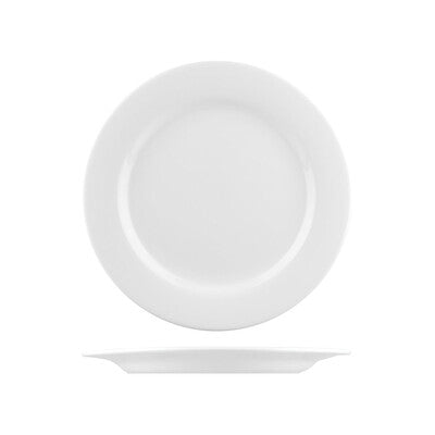 AFC Flinders Round Plate - Wide Rim Pack of 6
