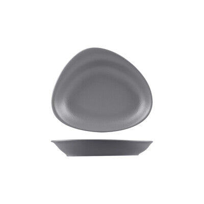 AFC Neofusion Grey Stone Oval Coupe Platter Pack of 6