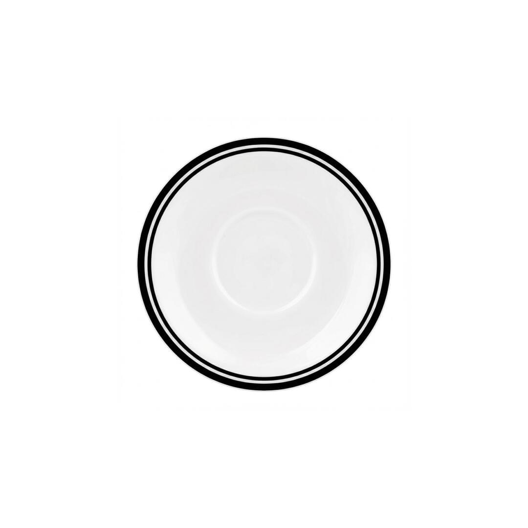 AFC Flinders Healthcare Cru Black Line Ableware Saucer Pack of 12