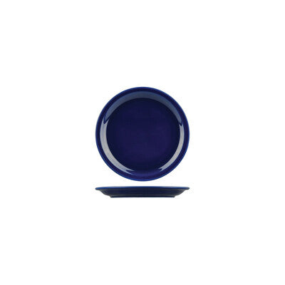 AFC Flinders Healthcare Blue Savoy Round Plate - Narrow Rim Pack of 12