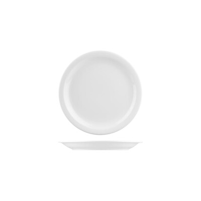 AFC Flinders Healthcare Savoy Round Plate - Narrow Rim Pack of 12