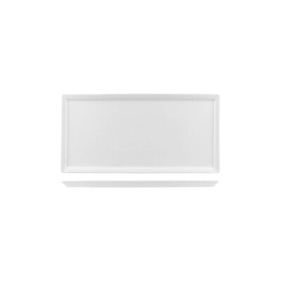 Australian Fine China Bistro Rectangular Platter - Narrow Rim