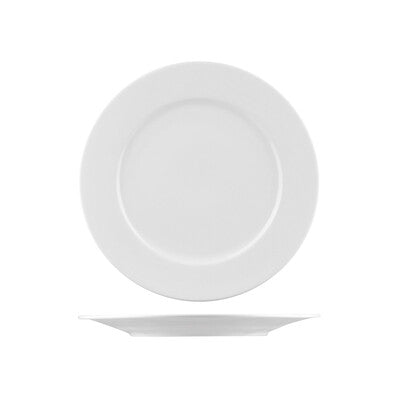 AFC Bistro Round Plate - Wide Rim Pack of 18
