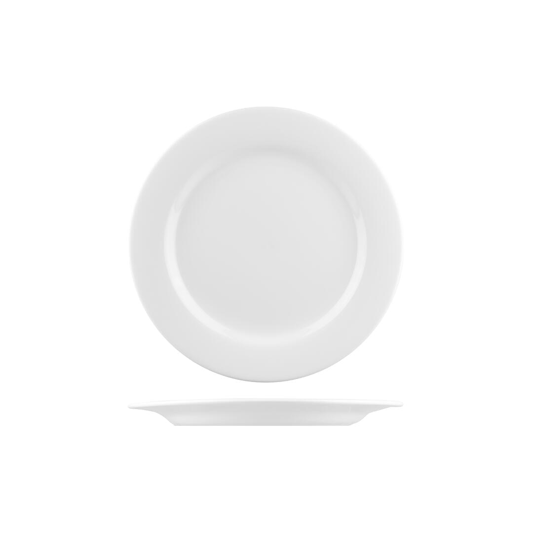 AFC Flinders Round Plate - Wide Rim Pack of 12