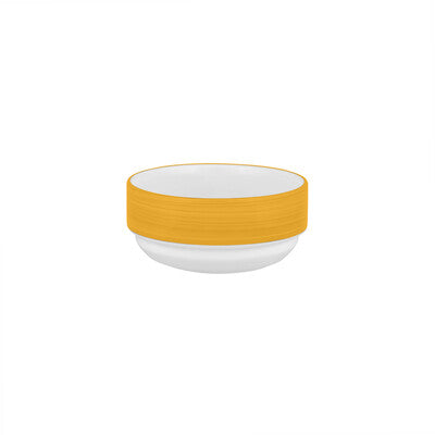 Australian Fine China Sandgroper Yellow Stackable Soup Bowl