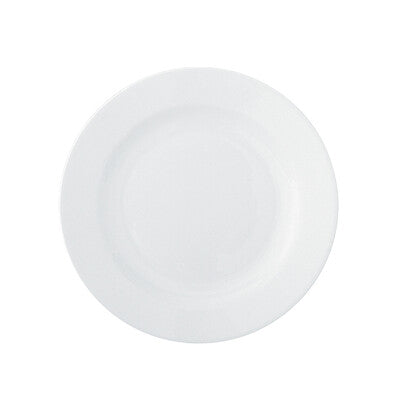 Australian Fine China Macquarie Round Plate - Wide Rim