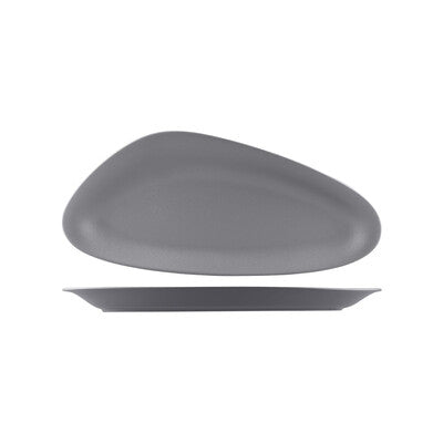 AFC Neofusion Grey Stone Deep Oval Plate Pack of 6