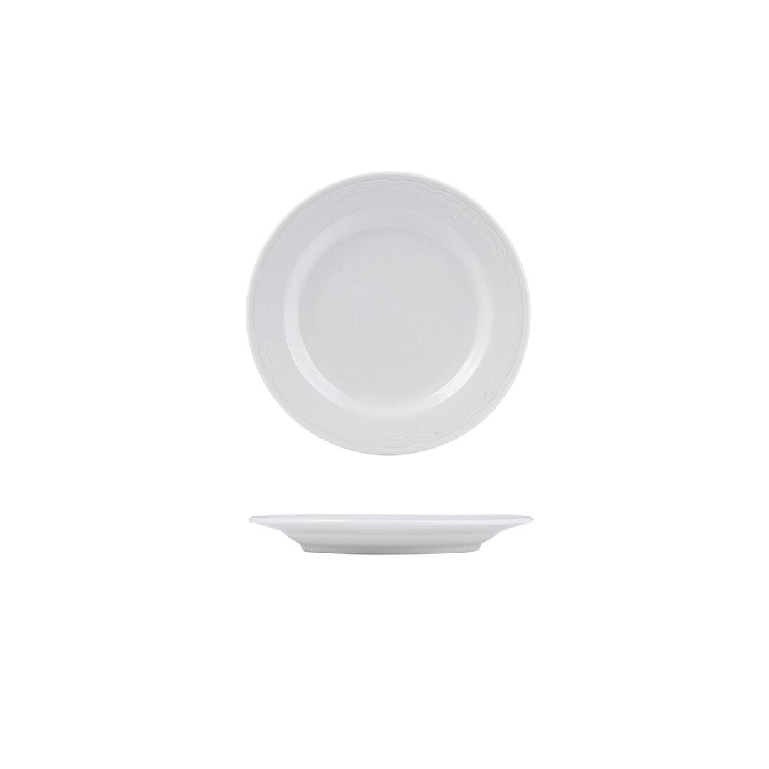 AFC Renaissance Round Plate - Wide Rim Pack of 48