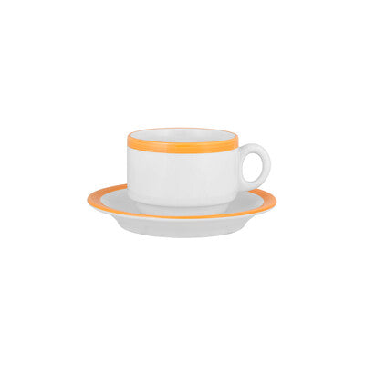Australian Fine China Sandgroper Yellow Stackable Tea Cup
