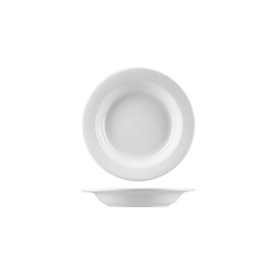 Australian Fine China Flinders Healthcare Round Soup Bowl - Wide Rim