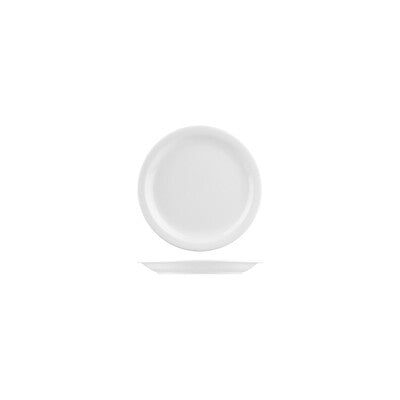 AFC Flinders Healthcare Savoy Round Plate - Narrow Rim Pack of 12
